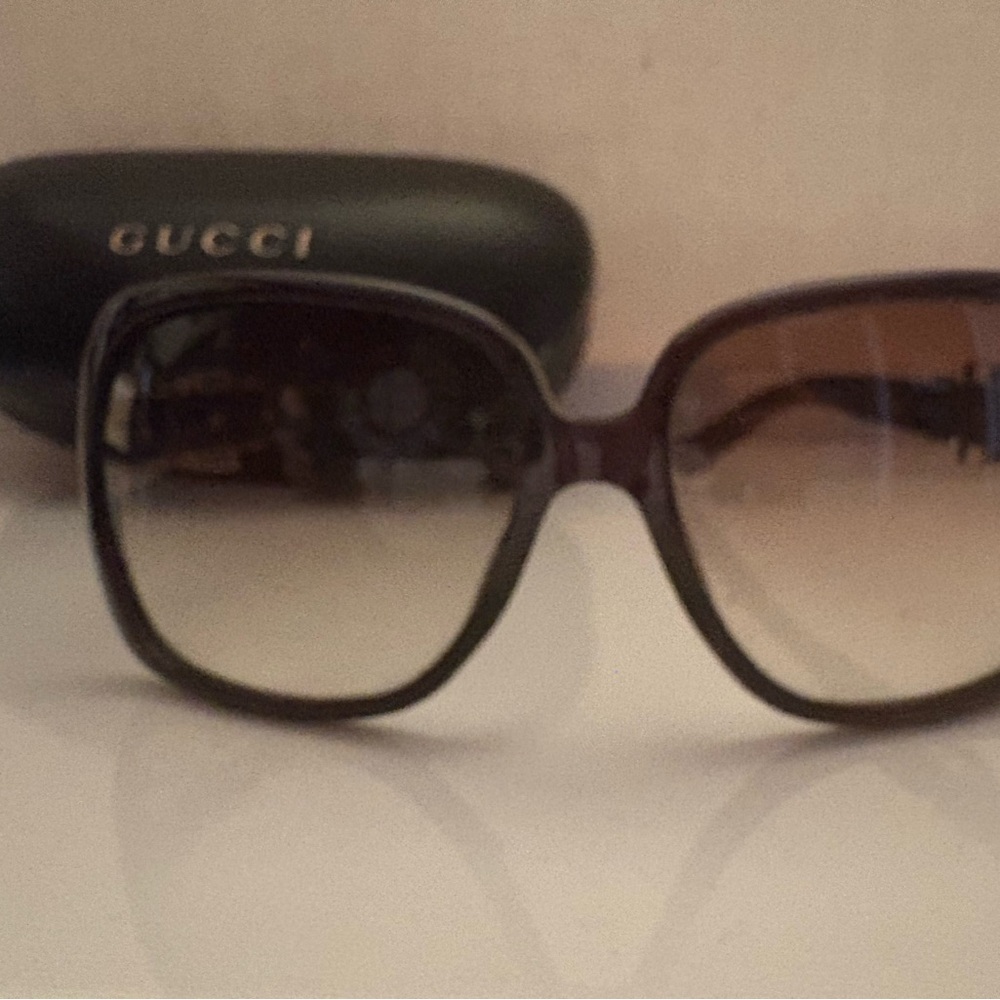 Gucci Oversized Sunglasses with Gradient Lenses